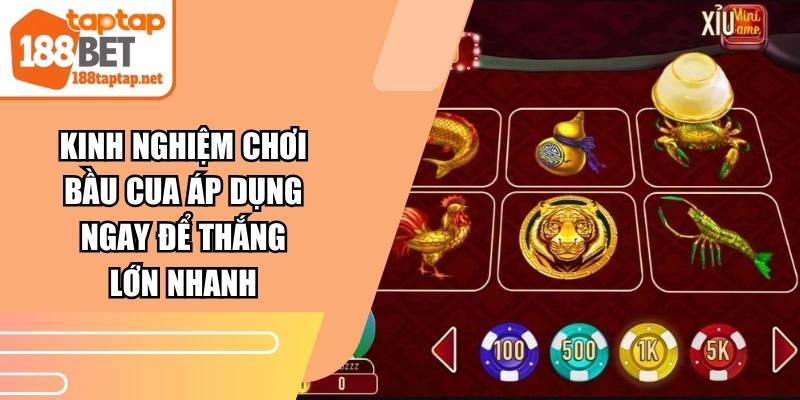 Kinh Nghiệm Chơi Bầu Cua